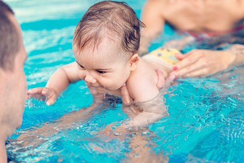 plivanje sa bebom